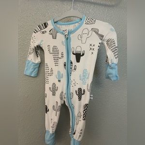 Little sleepies cactus print